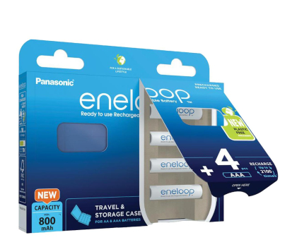 Bateria lub akumulatorek Panasonic ENELOOP AAA 800mAh 4 szt + box